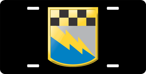 U.S. Army 525th Military Intelligence Brigade License Plate