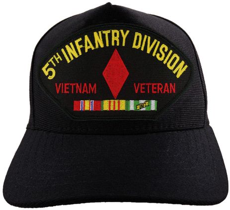 U.S. Army 5th Infantry Division Vietnam Veteran Cap
