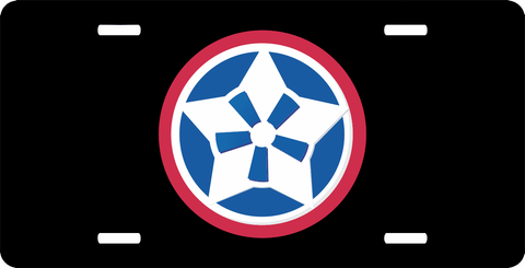 U.S. Army 5th Theater Army Command License Plate