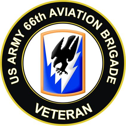 U.S. Army 66th Aviation Brigade Veteran Sticker Decal