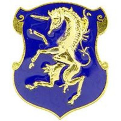 U.S. Army 6th Cavalry Lapel Hat Pin