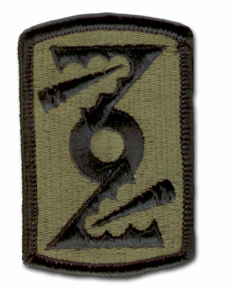 U.S. Army 72ND FIELD ARTILLERY BRIGADE SUBDUED 3" MILITARY PATCH