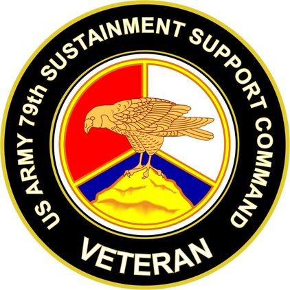 U.S. Army 79th Sustainment Support Command Veteran Sticker Decal