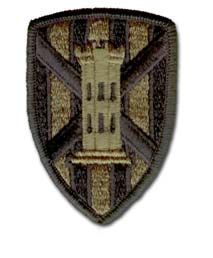 U.S. Army 7TH ENGINEERING BRIGADE SUBDUED 2 7/8" MILITARY PATCH