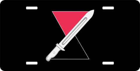 U.S. Army 7th Infantry Right Unit Crest License Plate