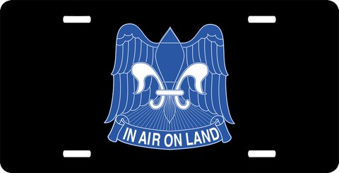 U.S. Army 82nd Airborne Unit Crest License Plate