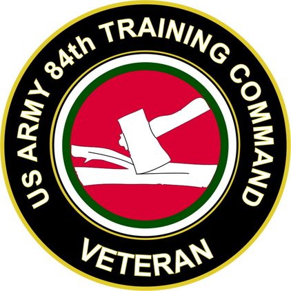 U.S. Army 84th Training Command Veteran Sticker Decal