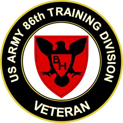 U.S. Army 86th Training Division Veteran Sticker Decal