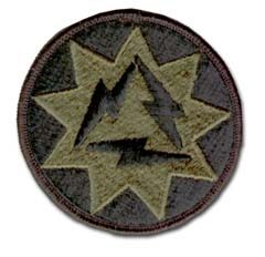 U.S. Army 93RD SIGNAL BRIGADE SUBDUED 2" MILITARY PATCH