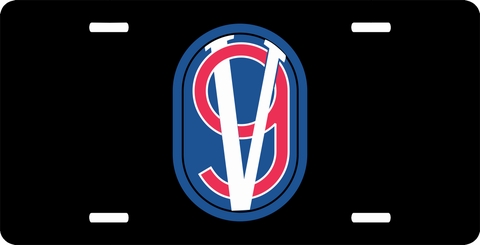 U.S. Army 95th Training License Plate