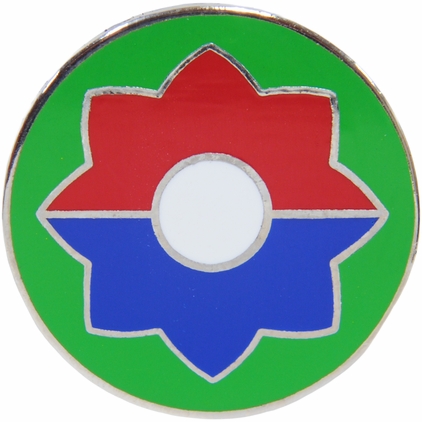 U.S. Army 9th Division Lapel Hat Pin