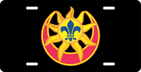 U.S. Army 9th Infantry Unit Crest License Plate