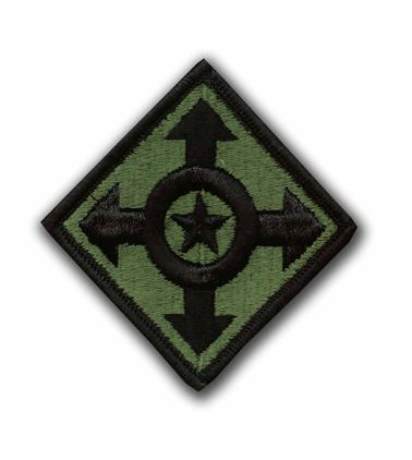 US ARMY ADJUNTANT GENERAL COMMAND SUBDUED 3" MILITARY PATCH