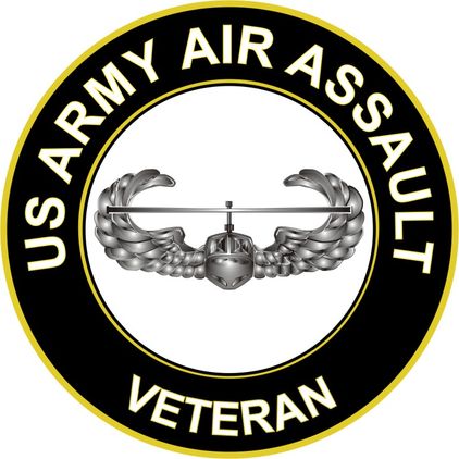 U.S. Army Air Assault Veteran Sticker Decal