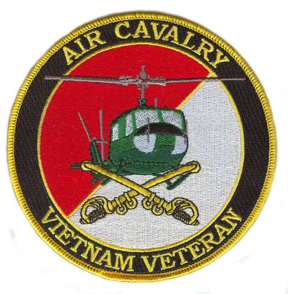 U.S. Army Air Cavalry Vietnam Veteran 4" Patch