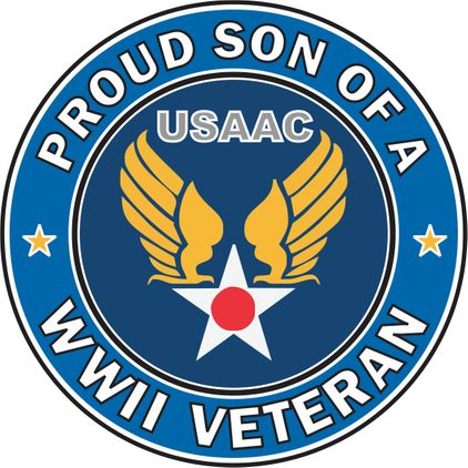 U.S. Army Air Corps Proud Son WW2 Veteran