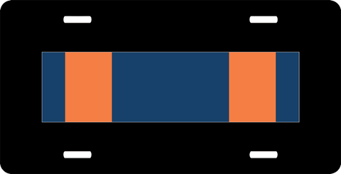 U.S. Army Air Medal Ribbon License Plate