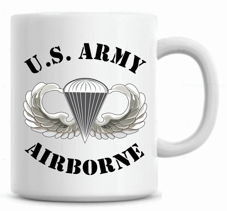 U.S. Army Airborne Jump Wings 11oz Coffee Mug