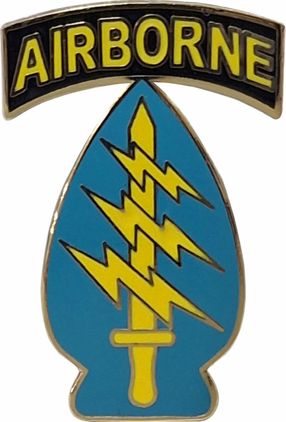 U.S. Army Airborne Special Forces Lapel Hat Pin