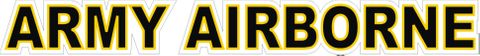 U.S. Army Airborne Window Strip