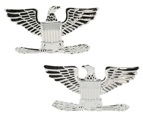 U.S. Army and Air Force Colonel Collar Rank Insignia