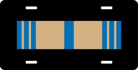 U.S. Army Armed Forces Reserve Medal Ribbon License Plate
