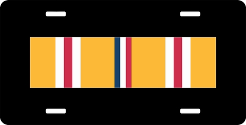 U.S. Army Asiatic-Pacific Campaign Medal Ribbon License Plate