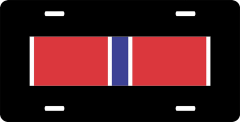 U.S. Army Bronze Star Ribbon License Plate