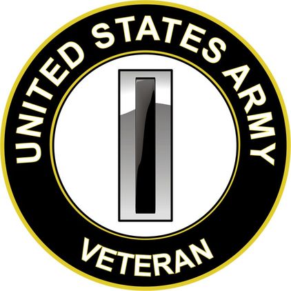 U.S. Army Chief Warrant Officer 5 Veteran Sticker Decal