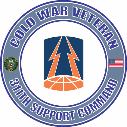 U.S. Army Cold War 335th Signal Command Veteran Decal