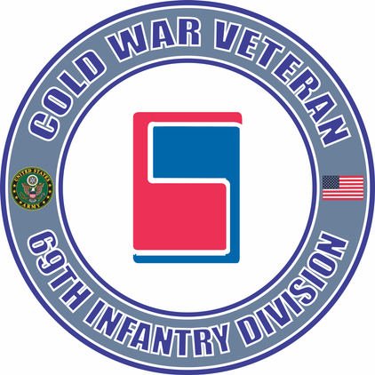 U.S. Army Cold War 69th Infantry Veteran Decal