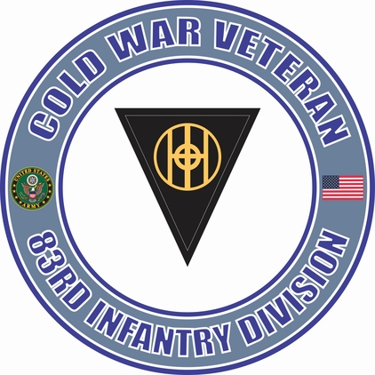 U.S. Army Cold War 83rd Arco Veteran Decal