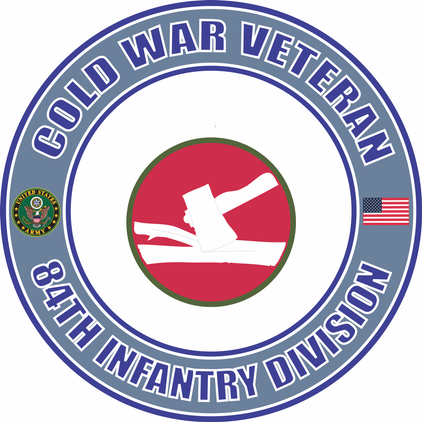 U.S. Army Cold War 84th Training Division Veteran Decal
