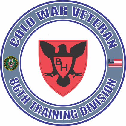 U.S. Army Cold War 86th Training Division Veteran Decal