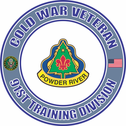 U.S. Army Cold War 91st Training Unit Crest Veteran Decal
