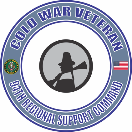 U.S. Army Cold War 94th Regional Support Command Veteran Decal
