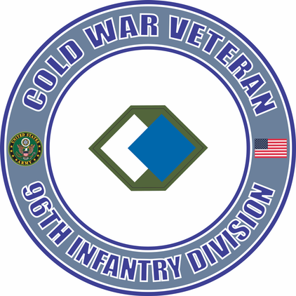 U.S. Army Cold War 96th ARCOM Veteran Decal