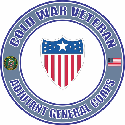 U.S. Army Cold War General Rank Insignia Veteran Decal