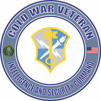 U.S. Army Cold War Intelligence and Security Command Veteran Decal