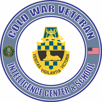 U.S. Army Cold War Intelligence Center and School Unit Crest Veteran Decal
