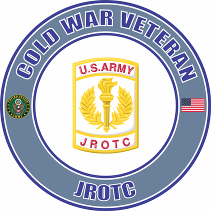 U.S. Army Cold War JROTC Crest Veteran Decal