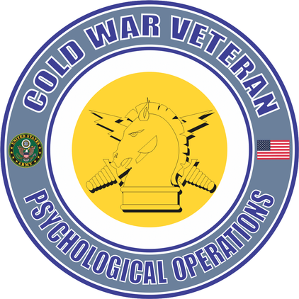 U.S. Army Cold War Psychological Operations Veteran Decal