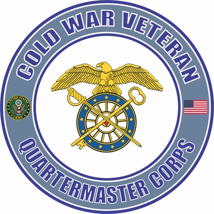 U.S. Army Cold War Quartermaster Corps Veteran Decal