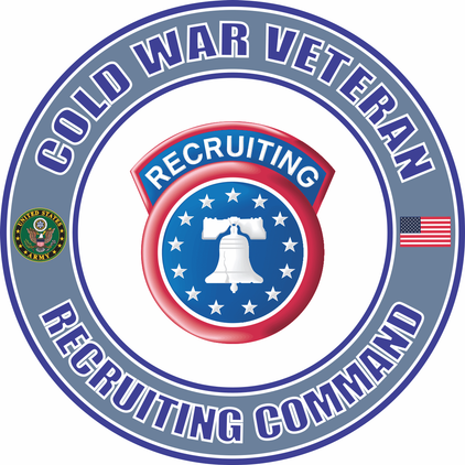 U.S. Army Cold War Recruiting Command Veteran Decal