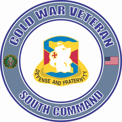 U.S. Army Cold War South Command Unit Crest Veteran Decal
