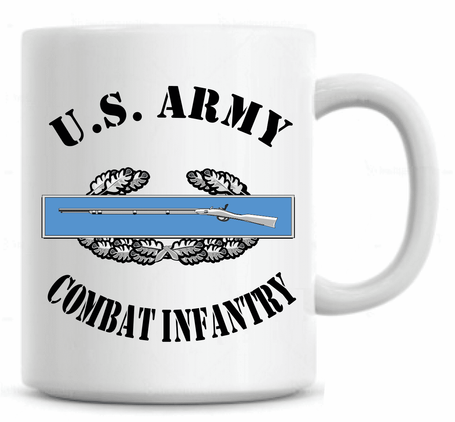 U.S. Army Combat Infantry 1st Award 11oz Coffee Mug