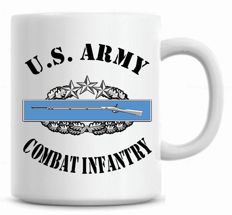 U.S. Army Combat Intrantry 4th Award 11oz Coffee Mug