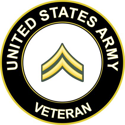 U.S. Army Corporal Veteran Sticker Decal