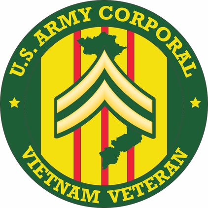 U.S. Army Corporal Vietnam Veteran Decal