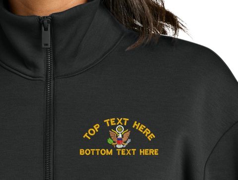 U.S. Army Custom Women's Soft Spacer Quarter-Zip